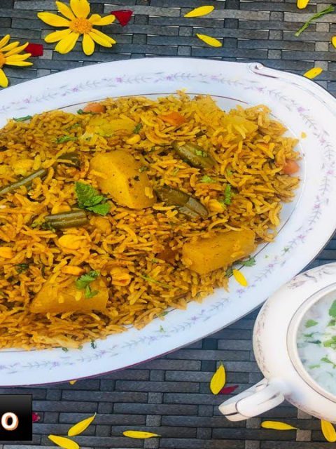 Mutton Yakhni Pulao / Lucknow Mutton Pulao /biryani